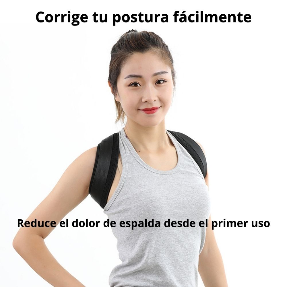 Corrector de Postura Ajustable | Alivia Dolor de Espalda y Mejora tu Postura